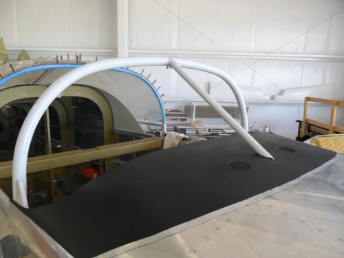 You might be a redneck if you use truck bed liner paint on your airplane...