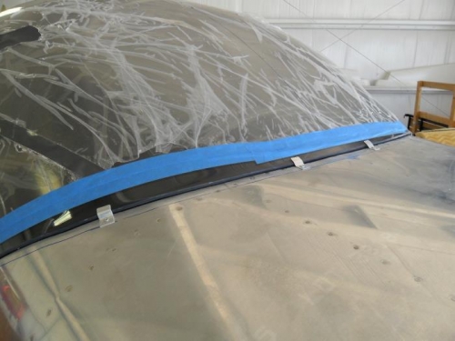 Attachment clips in place