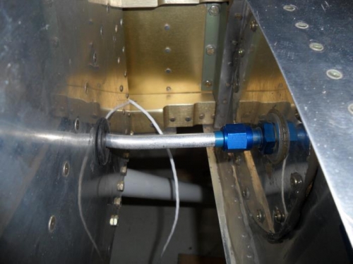 Left side fuselage entry point