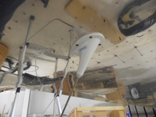 Left side antenna test fit