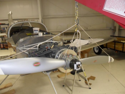 Off with the prop...