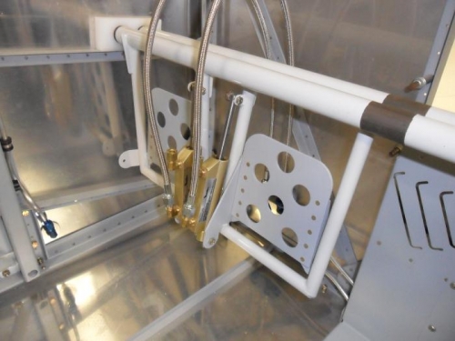 Brake line installation