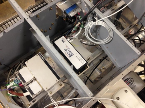 Final position in fuselage