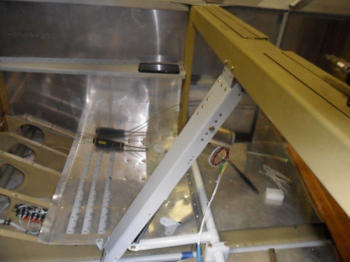 Flap assembly installed