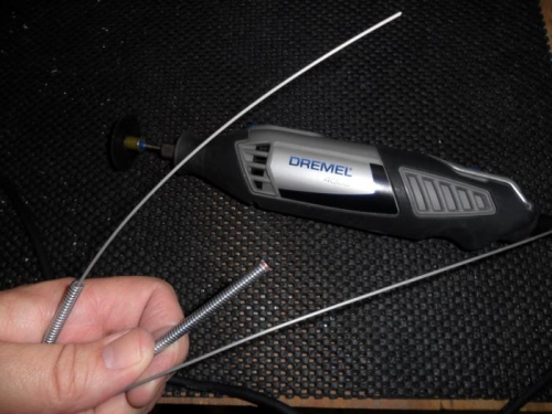 Don't try to build an airplane without a Dremel tool...