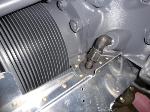 Right front baffle with inlet ramp