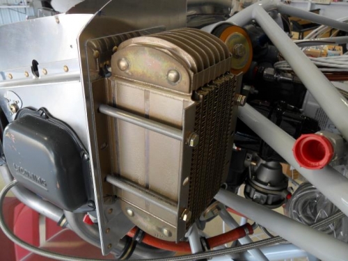 Oil cooler installation