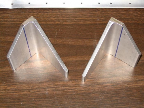 Two F-601-J brackets