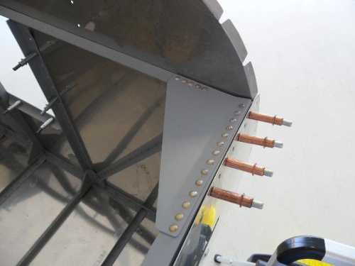 Finished F-695 gusset