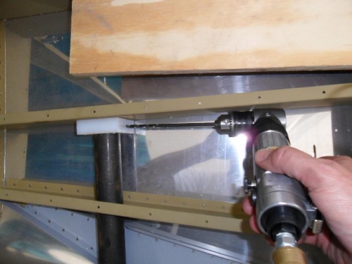 Drilling right step mount