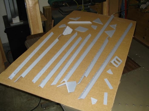 Stiffeners, brackets, and gussets...ready for installation