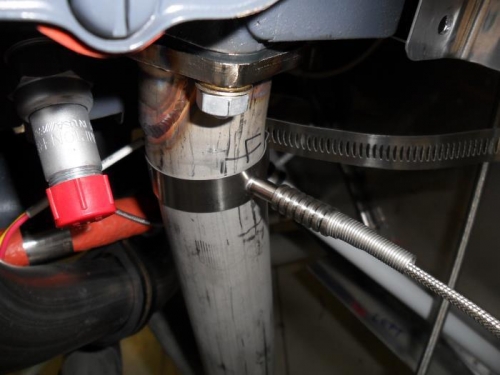 Exhaust gas temp probe on #4 cylinder