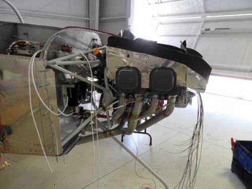 Looks good with the exhaust installed!