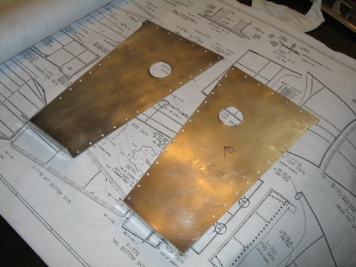 F-7101 gear attach webs ready for priming