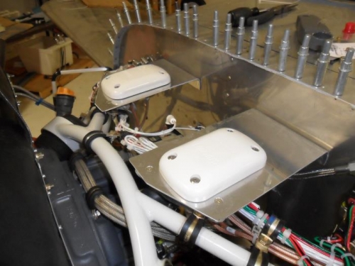 G3X antennas installed and top wire bundle finished