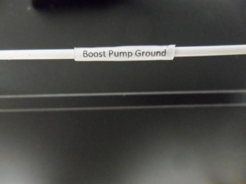 A laser printer and clear shrink wrap work pretty good for wire marking