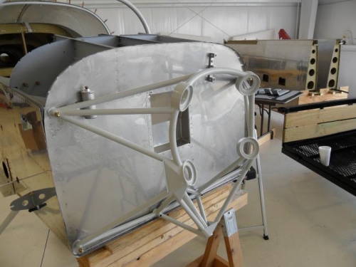 Engine mount is installed