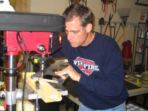 Drilling holes for conduit