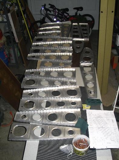 Here they are, 54 ribs...2 deep!