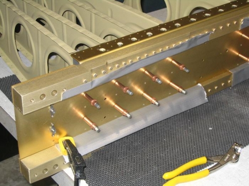 Forward spar, inboard front