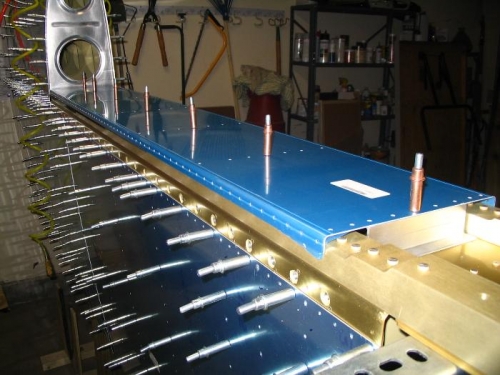 Tank baffle initial fitting