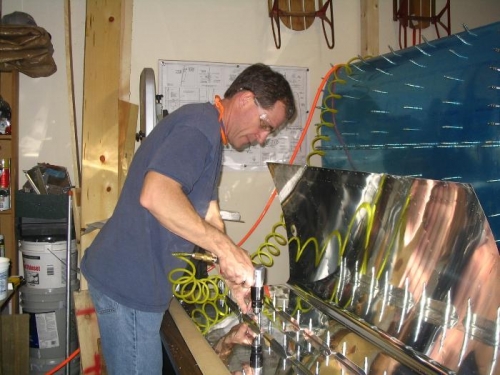 Final drilling reinforcing brackets