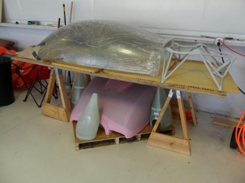 Canopy, cowlings and wheel pants...oh my!