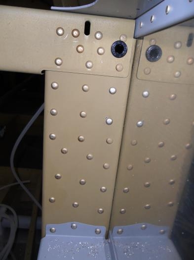 Rivets in and static line routing finished