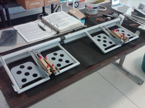 Ready for installation in fuselage