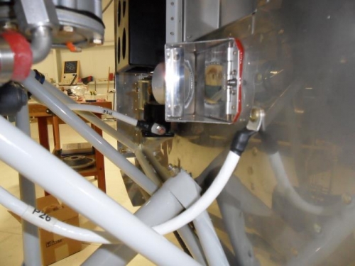 Firewall attach point for engine ground