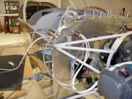 Power cable spaghetti...