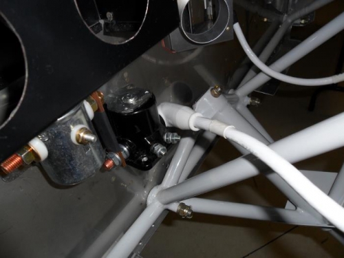 Connection to starter solenoid