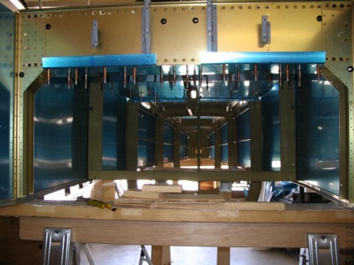 Fuselage viewed from front