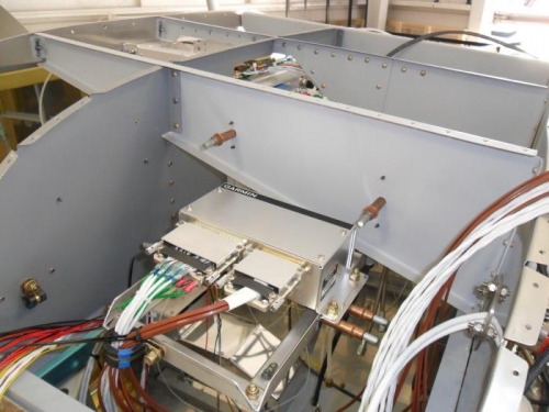 Checking the fit of the wire bundles