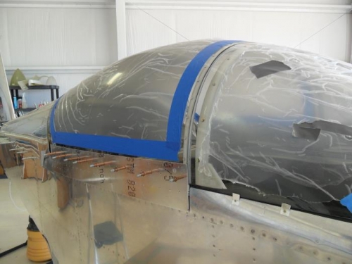 Initial fitting of side skirt