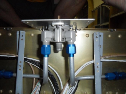 Plumbed with 5052, looks much neater