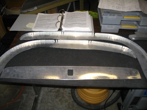 F-706 bulkhead pieces before flanging...very warped!