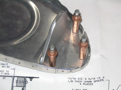 Wing attach bracket final drilled