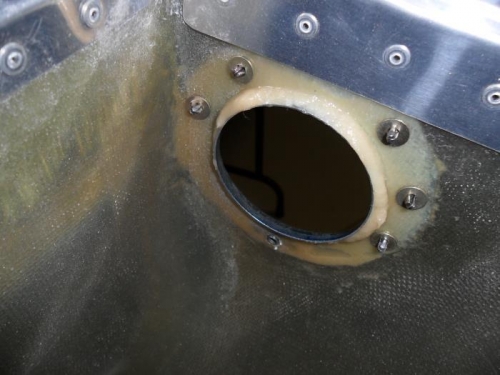 Epoxy filler and clecoes to hold it all together