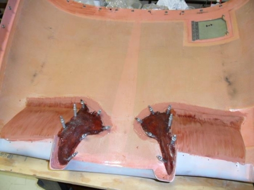 Everything coated with filler epoxy