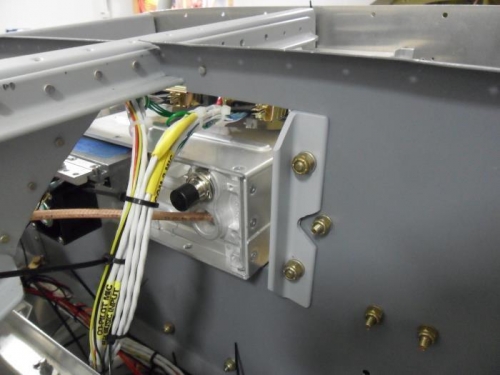 Bracket for subpanel cutout