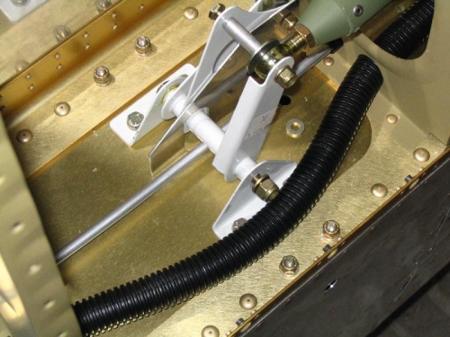 Pitot tube and wiring conduit
