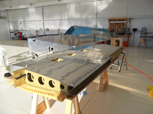 Left wing is done...finally!