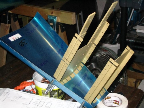 Aft tail section with F-710 and F-711 bulkheads