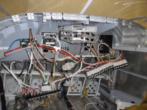 Behind the curtain...