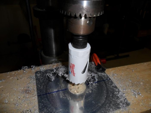 Making more holes...