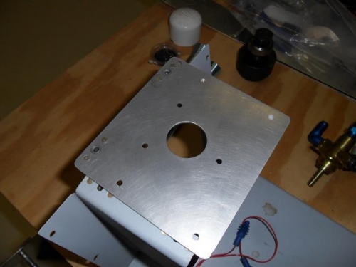 Finished attach plate