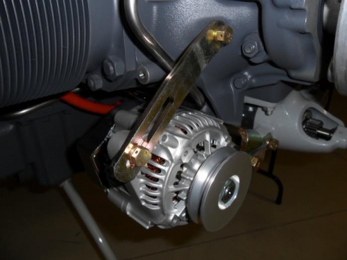 Alternator initial installation