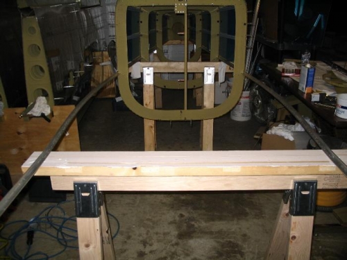 Ready for center fuselage