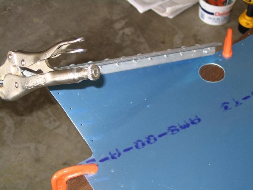 Right skin ready for bending